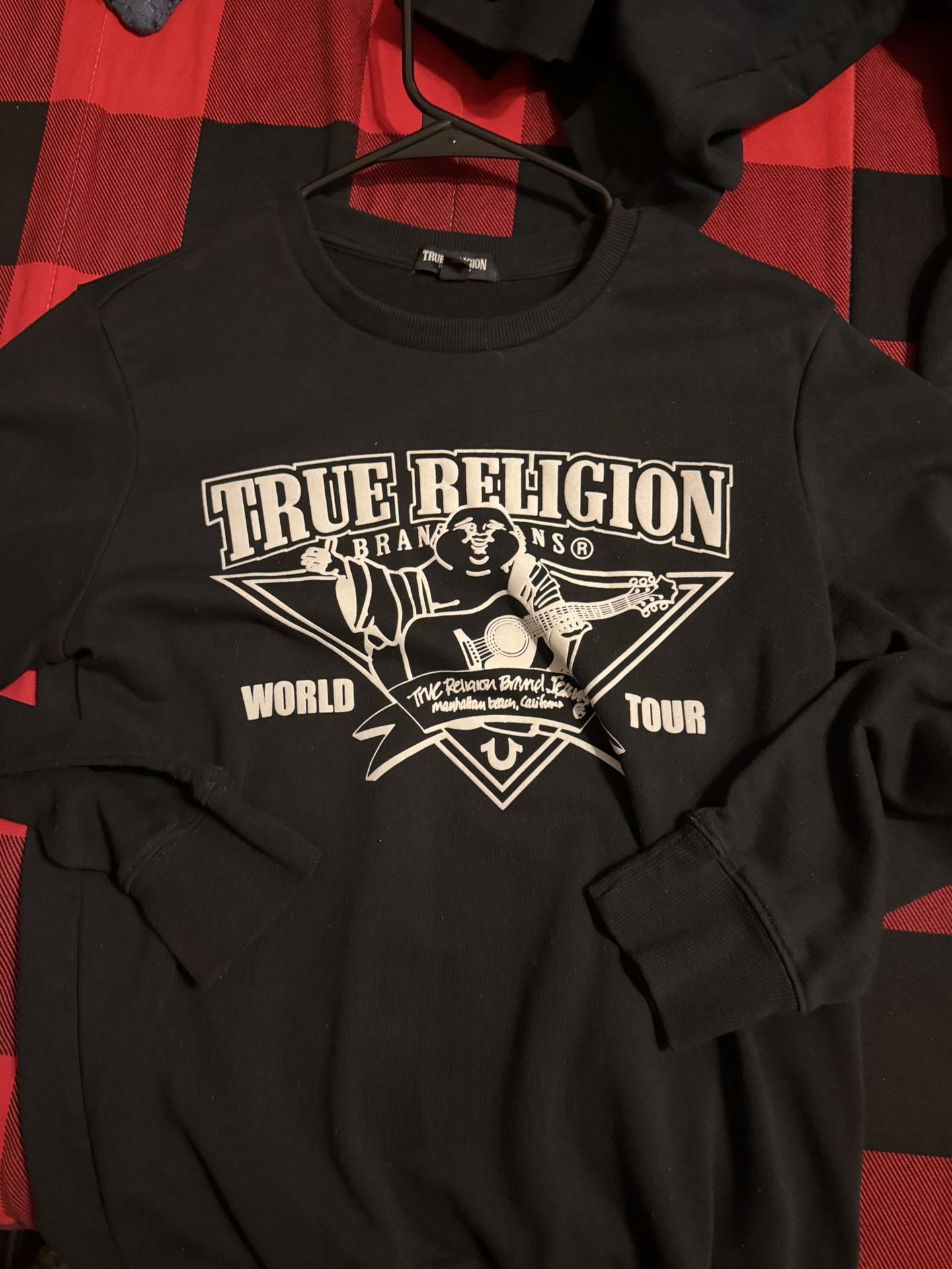 Black True Religon Sweatshirt 