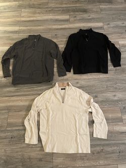 Men’s XL Quarter Zip Bundle - GREAT CONDITION