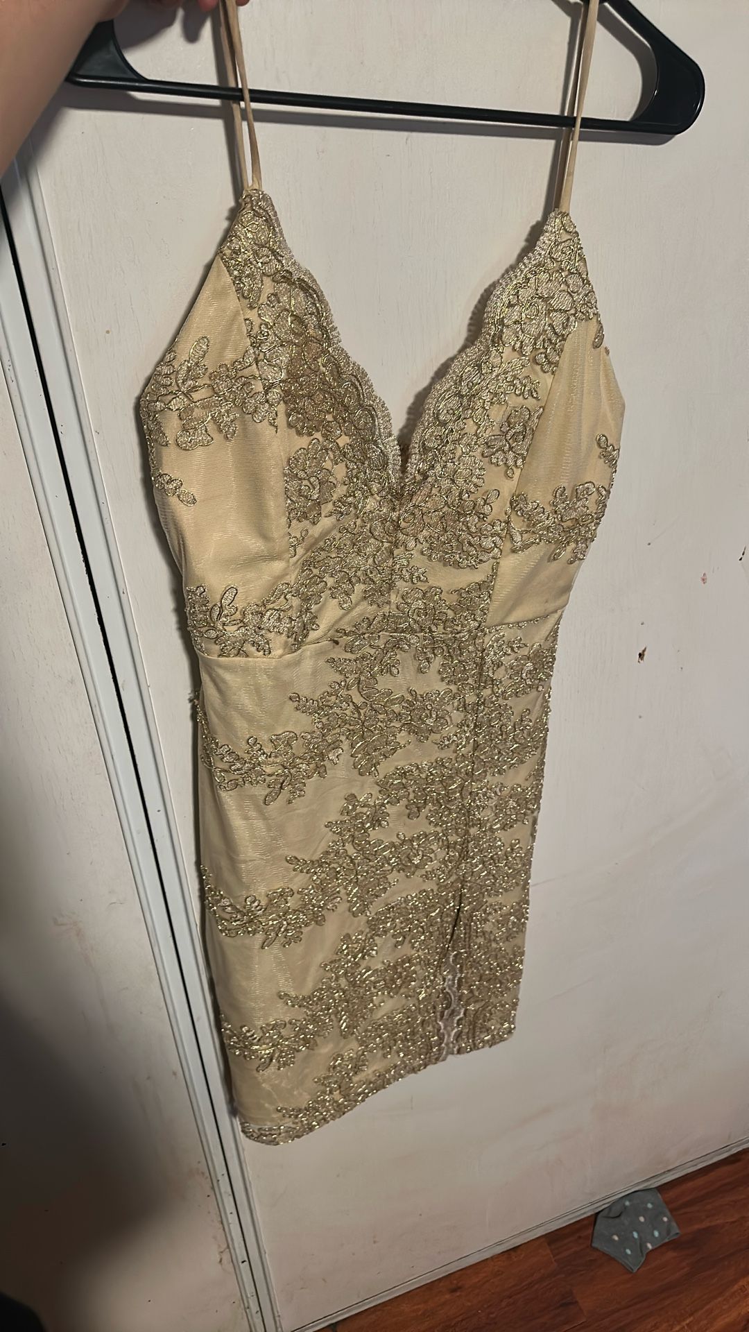 Gold Dress