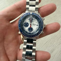 Seiko Blue Panda Flightmaster Watch