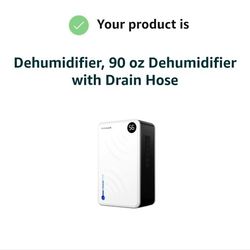 DEHUMIDIFIER $40new 