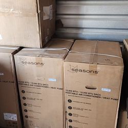Seasons electric 115V portable 13,500BTU AC/heat pump>>10K 'SACC'