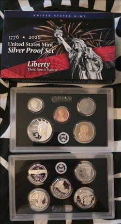 2026 United States Mint Silver Proof Set celebrating the 250th anniversary of the nation.