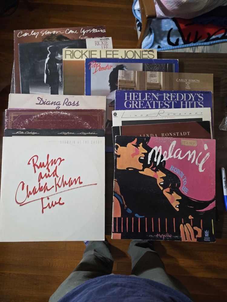 13 VINTAGE Female Vocalist Vinyl Albums