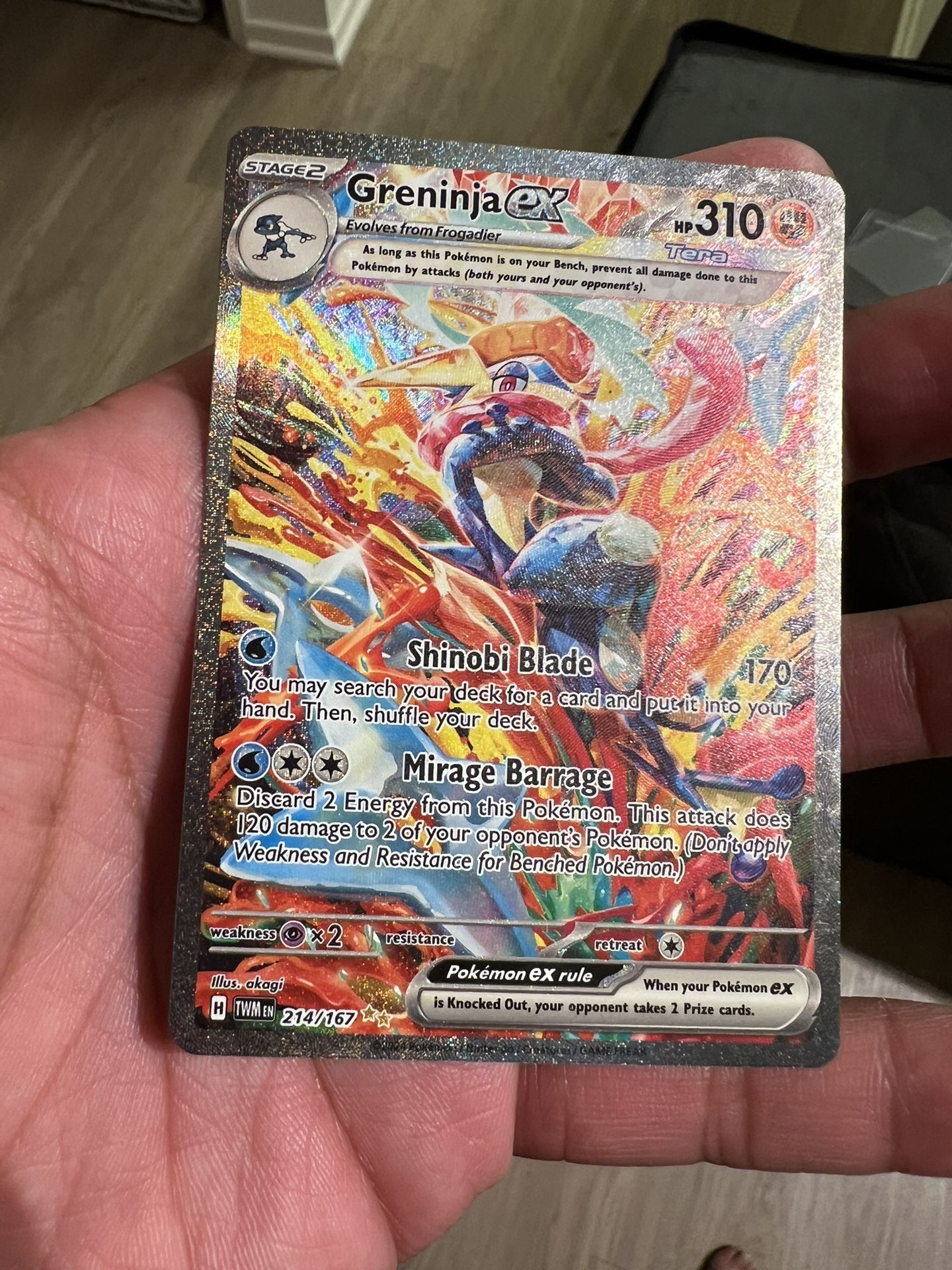 Minty greninja Ex Pokemon
