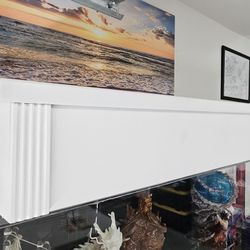Fish Tank Aquarium Hood (Painted White)