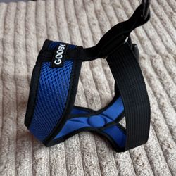 Gooby Comfort X One dog harness in blue.  Size L