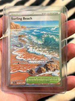 Surfing Beach Ultra Rare - 114/086 - Chaos Rising - Mint