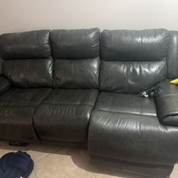 Green Double Recliner