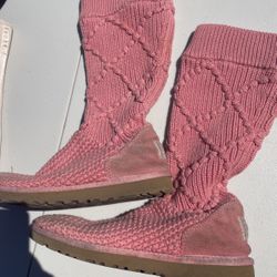 Pink UGG Boots Size 6
