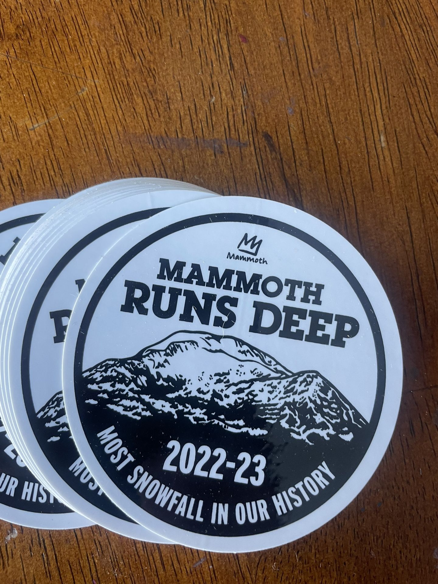 Mammoth 2022/23 Sticker