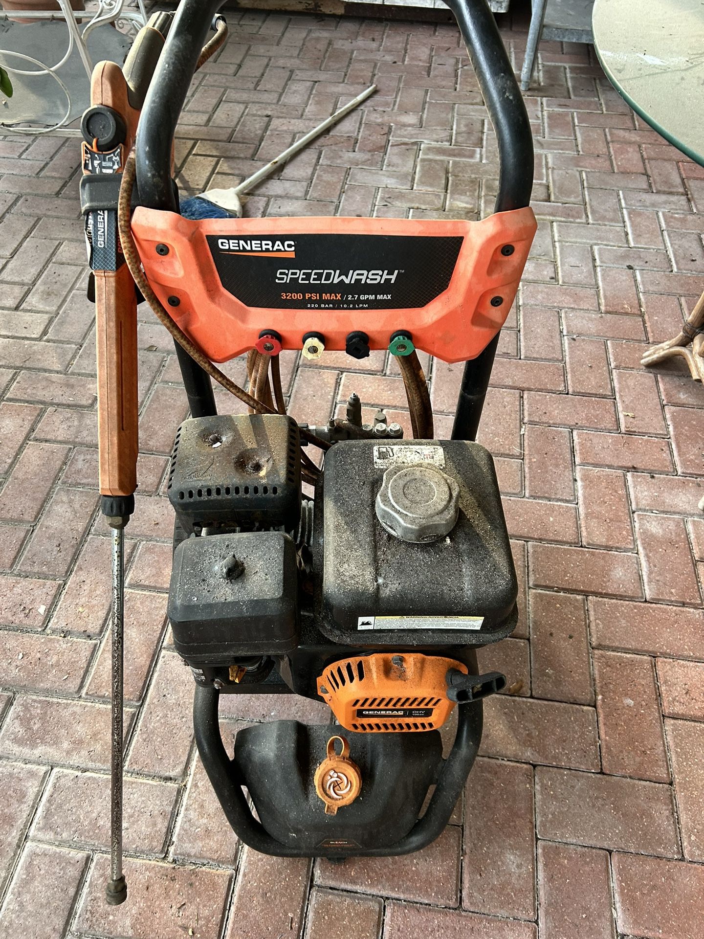 Generac Pressure Washer 3200 PSI