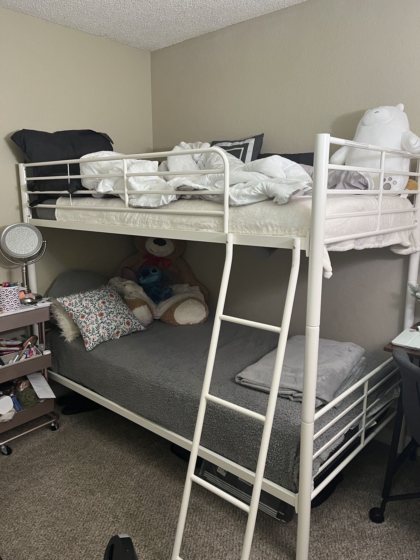 Twin Metal Bunk Bed - AVAILABLE!