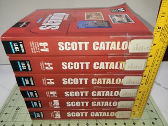 2011 SCOTT STANDARD POSTAGE STAMP CATALOG VOLUMES 1-6; U.S. , UN , COUNTRIES OF THE WORLD