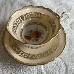 Vintage Paragon Bone China Teacup & Saucer -