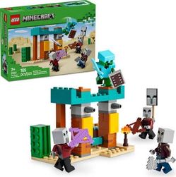 Lego Minecraft the illager desert patrol
