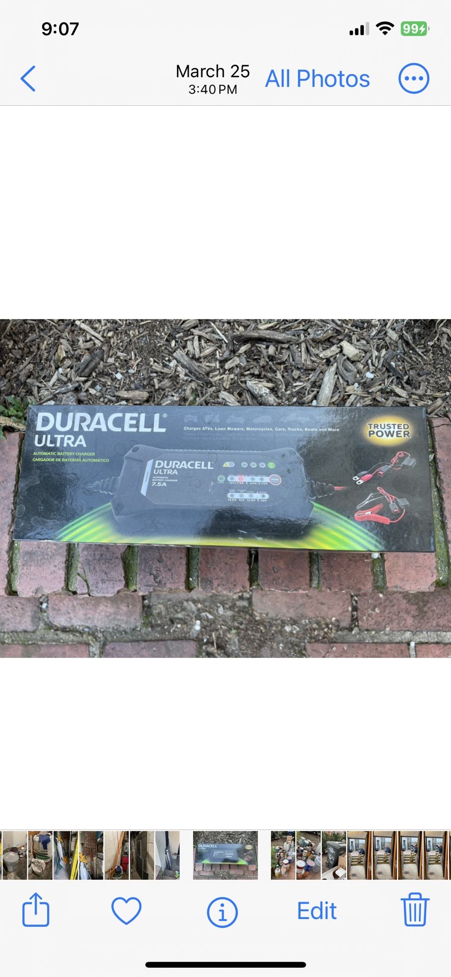 Duracell Ultra Battery Charger
