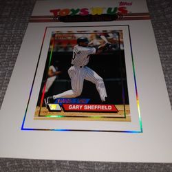 1993 Topps master Photo Gary Sheffields