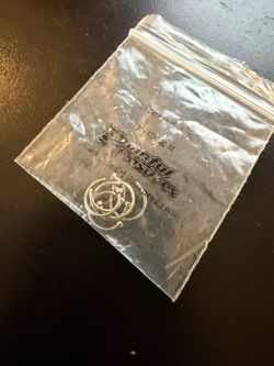 6 unused Nose Rings - 316L Stainless Steel 9.5mm S