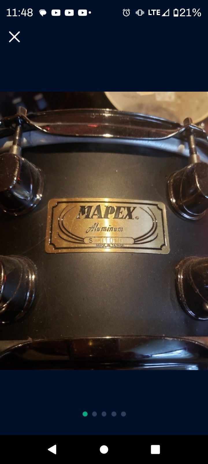 Mapex BLACK PANTHER. RARE Model