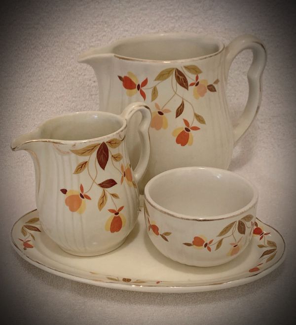 RARE Original Vintage Antique Hall’s Superior Jewel Tea/T USA Pieces