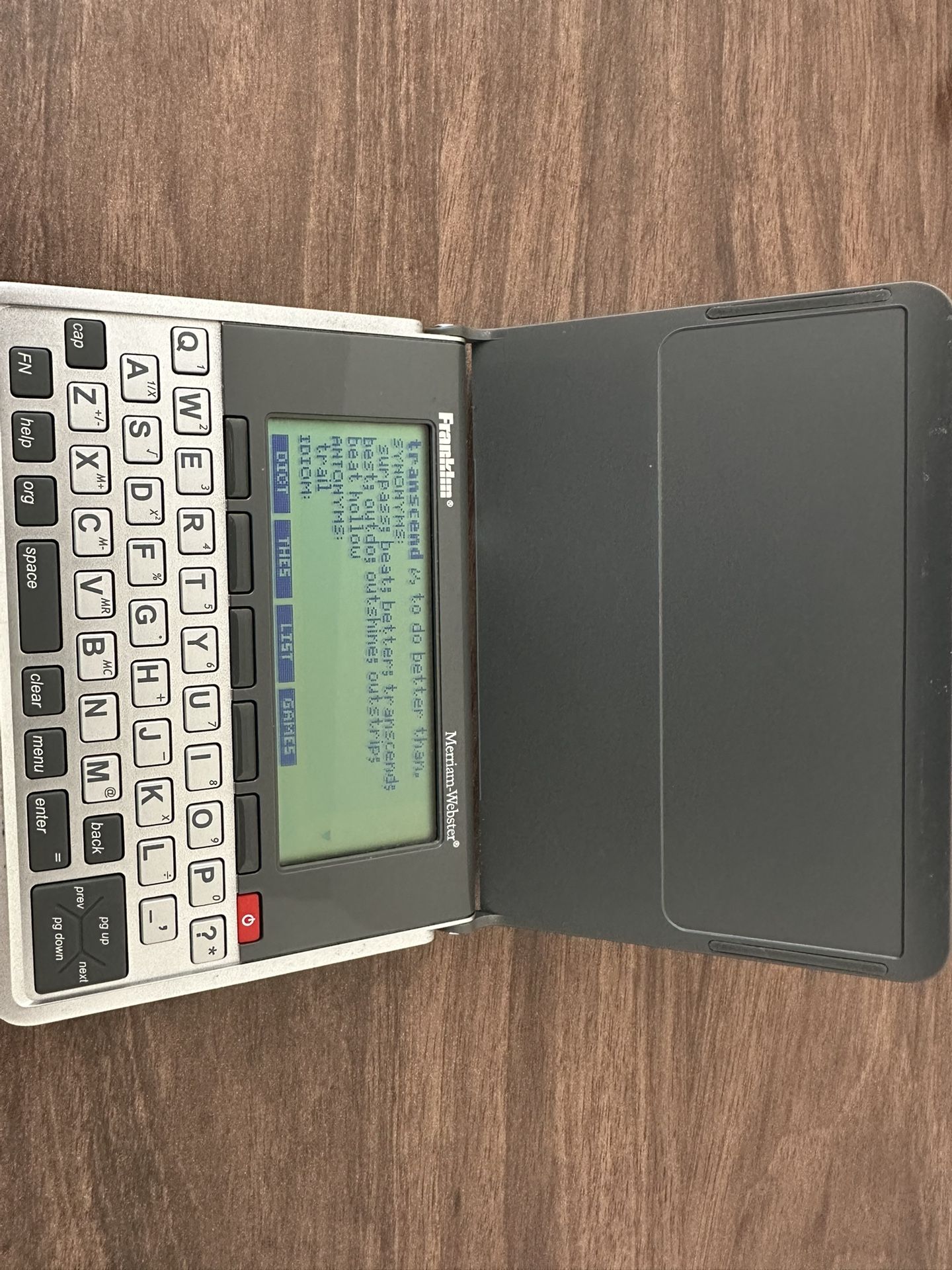 Franklin Merriam-Webster Electronic Dictionary And Thesaurus – Excellent Condition, Fully Functional