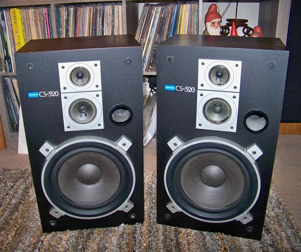 Vintage Early 80s Pioneer CS 520 3 way Stereo Speakers for Sale in Lawton OK OfferUp