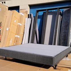 Whole Bed  all sizes,  mattress,  frame, and foundation. Cama Entera Colchòn Y Caja Y Marco/base Metalica 