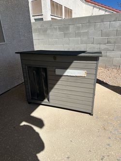 Large Wooden Dog House Outdoor