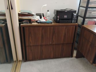Small Office Cabinet 2 pull out drawers