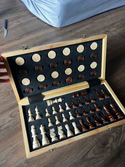 Chess and Checkers Set