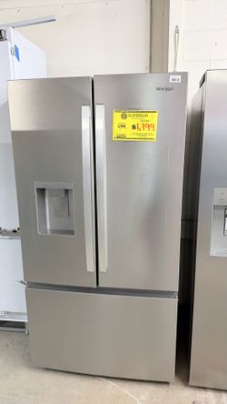 NEW OPEN BOX, REFRIGERATOR OVERSTOCK PRICE NEGOTIABLE