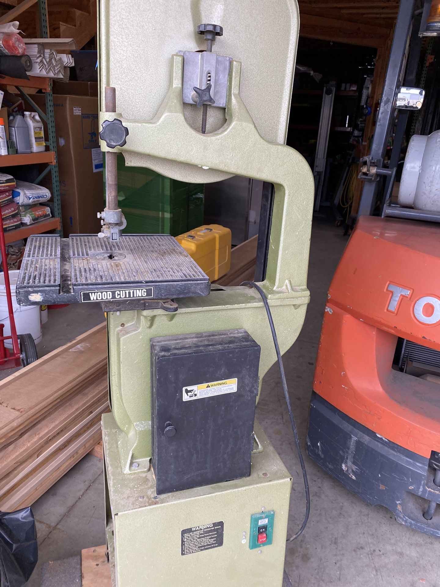 Pit Bull Ag Tools Standing Band Saw Wood Shop Tools