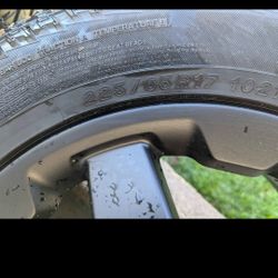 4x Subaru Outback Wilderness Wheels and tires