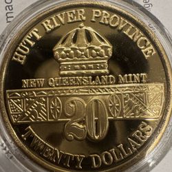 Gold Desert Storm Coin 
