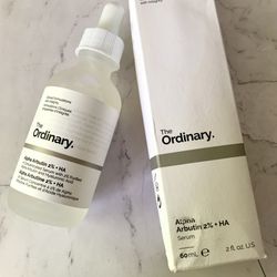 The Ordinary Alpha Arbutin 2% + HA Brightening Duo for Uneven Skin Tone 2 oz large size 