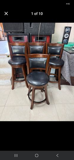 Barstools swivel (4)
