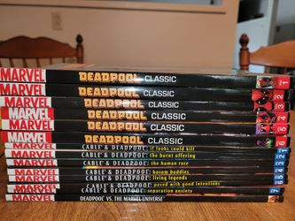 14 DEADPOOL COMIC BOOK NOVELS CABLE CLASSIC