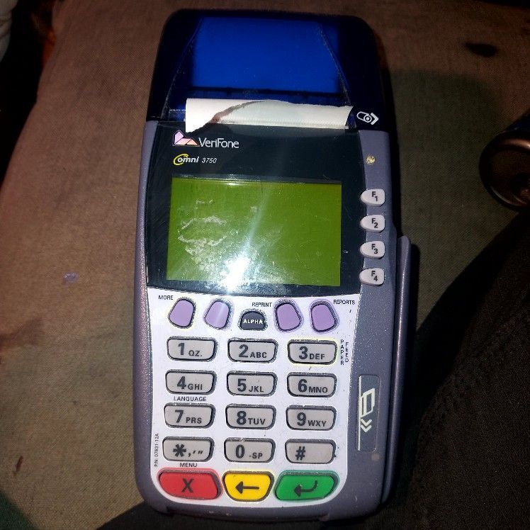 Veriphone P.O.S. Machine