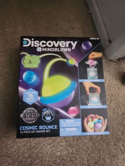 Discovery cosmic bounce 12 piece DIY maker set