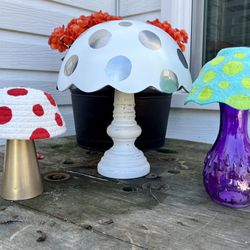Indoor Outdoor Home Decor Mushrooms 