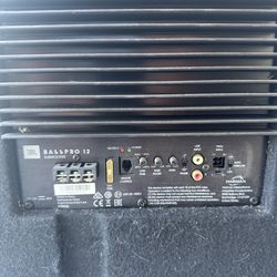 JBL BASSPRO 12 OORTED SUBWOOFER WITH AMP! 450 WATTS!