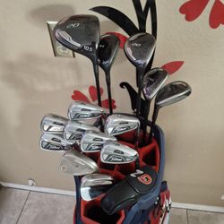 Ping and Titlest golf set