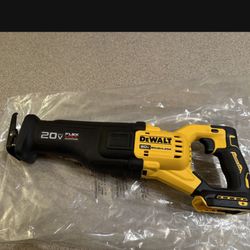 Brand New Dewalt 20v, Flex Volt Reciprocal Saw, Tool Only