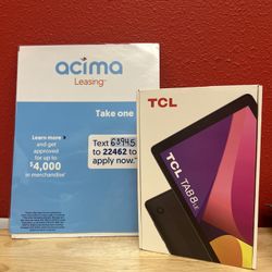 Tablet TCL Tab8 LE ($50 Down)