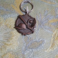 Vintage Bronze Key Holder