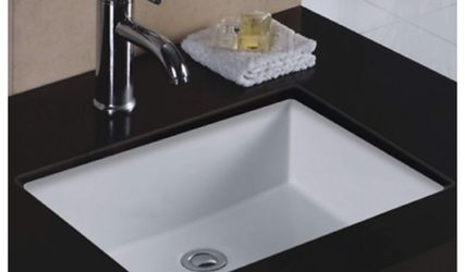 Wells 22 in. x 16 in. x 6 in. Rectangular Undermount Ceramic Lavatory Single Bowl