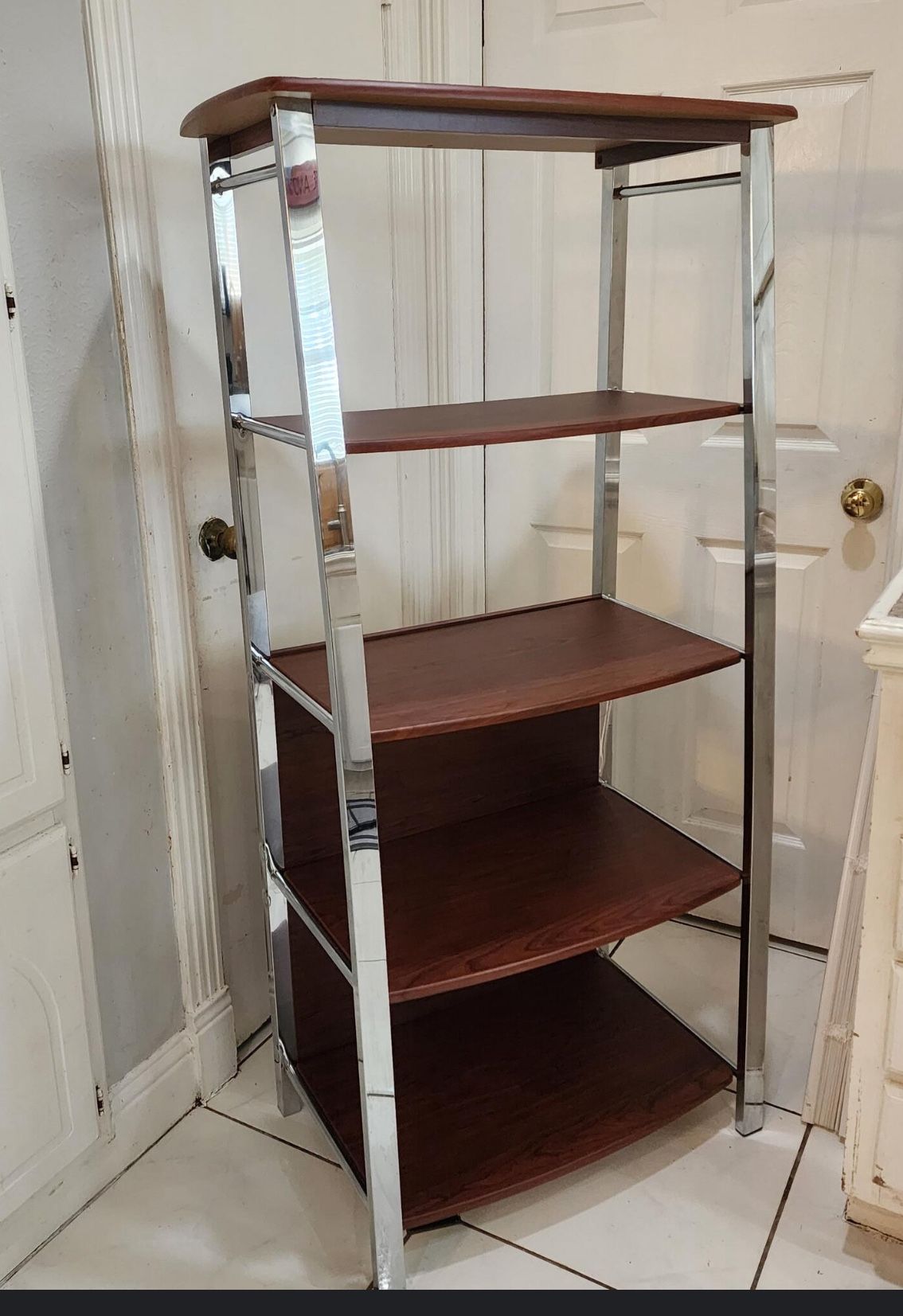 Multi Purpose Shelves. Wood And Metal