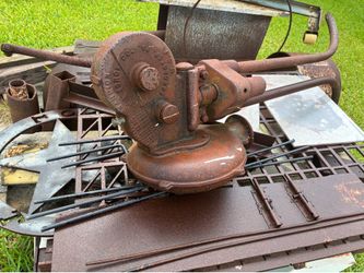 Blacksmiths forge fan