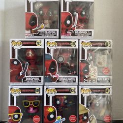 Deadpool Funko Pops 